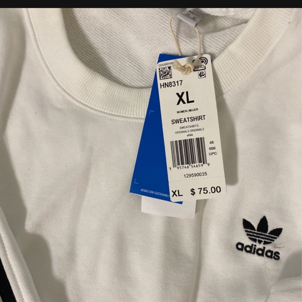 Cropped adidas sweatshirt - Picture 2 of 2